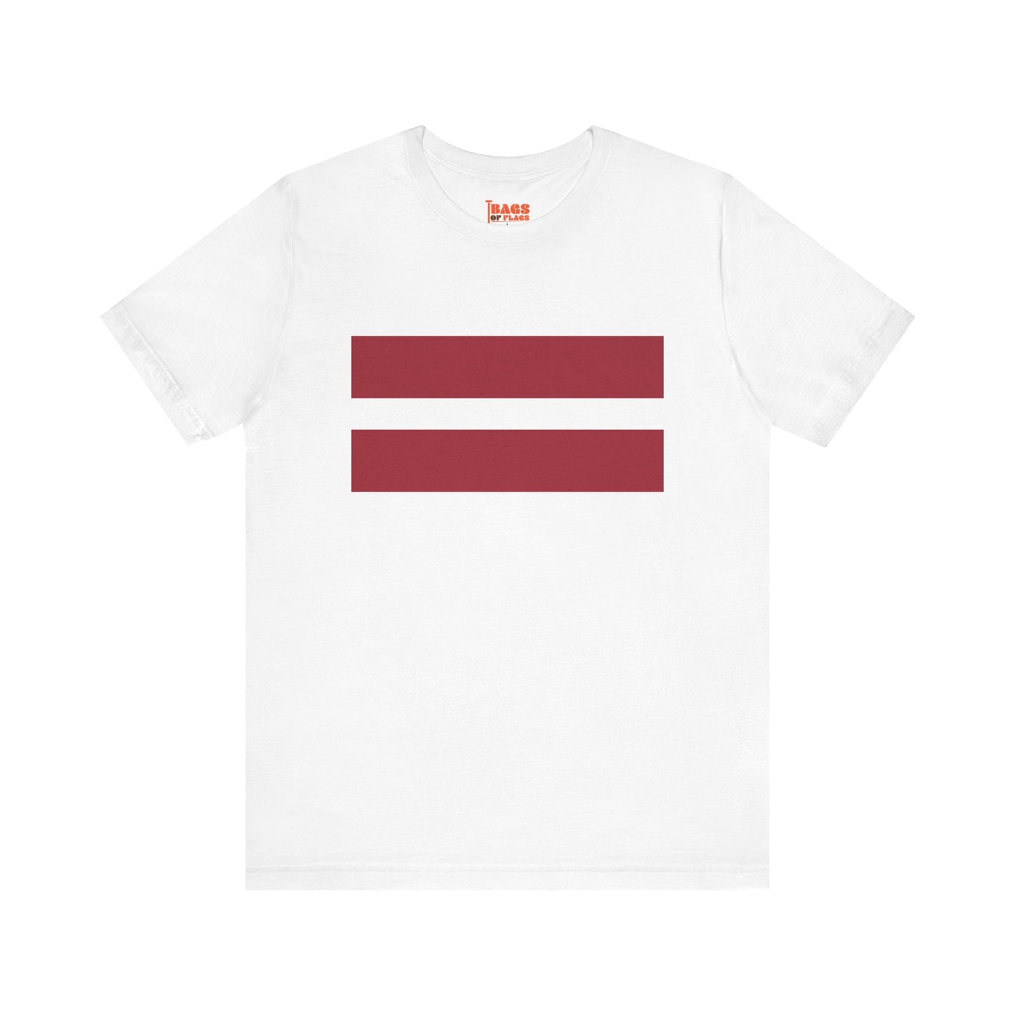 Latvia Flag on T-shirt
