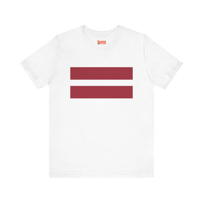 Latvia Flag on T-shirt