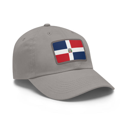 Dominican Republic Leather Patch Hat