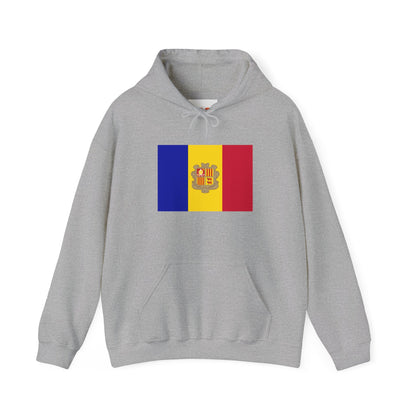 Andorra Flag Hoodies