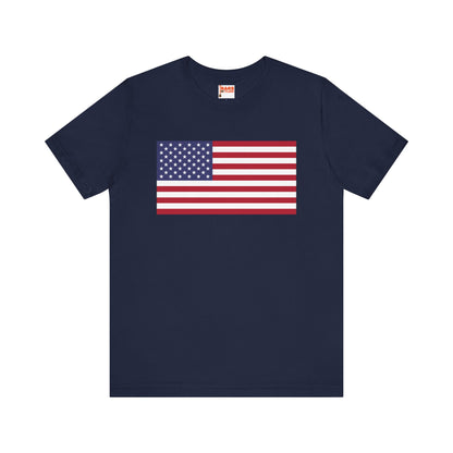 United States of America Flag on T-shirt