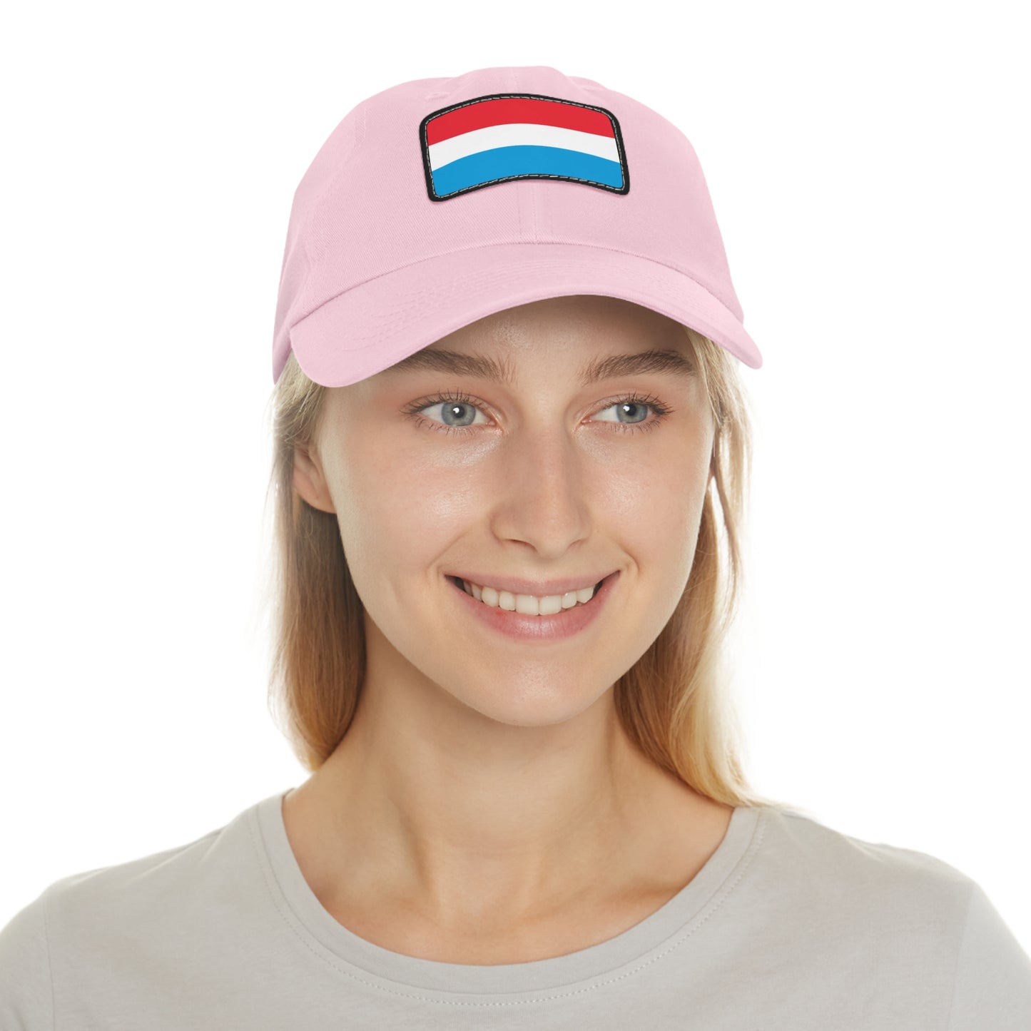 Luxembourg Leather Patch Hat