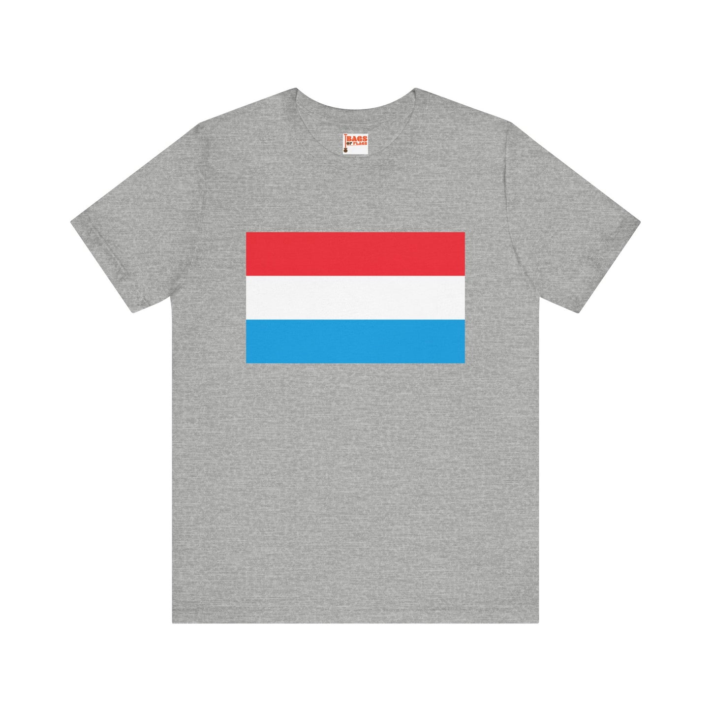Luxembourg Flag on T-shirt