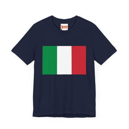 Italy Flag on T-shirt