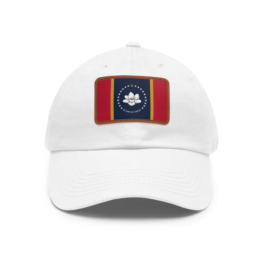Mississippi Leather Patch Hat