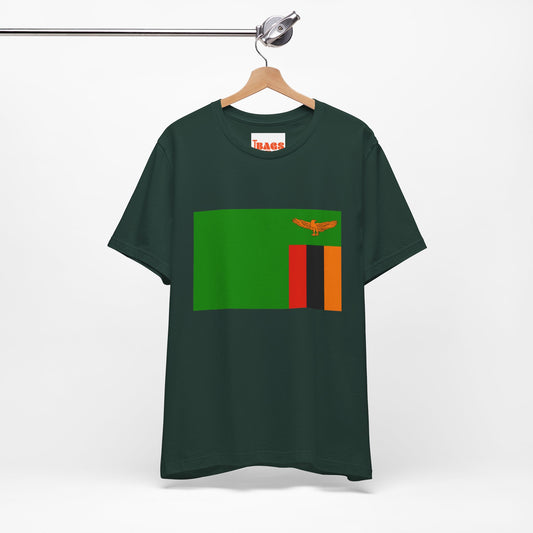 Zambia Flag on T-shirt