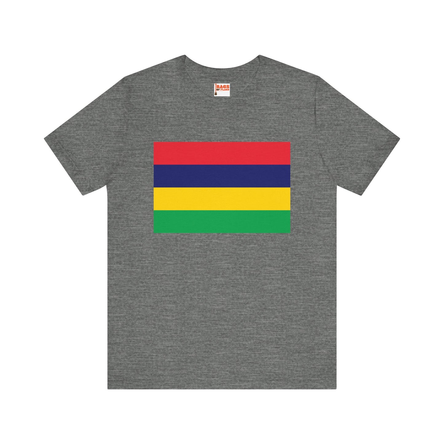 Mauritius Flag on T-shirt