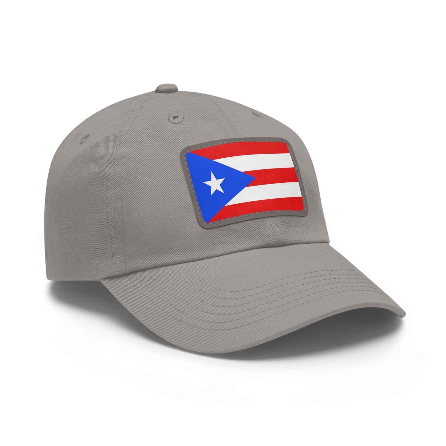 Puerto Rico Leather Patch Hat