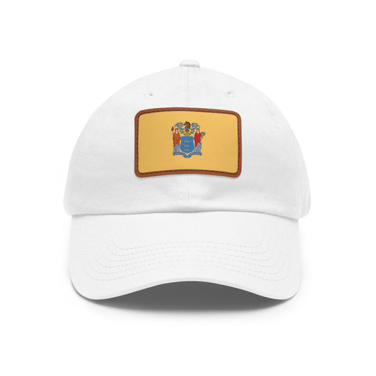 New Jersey Leather Patch Hat