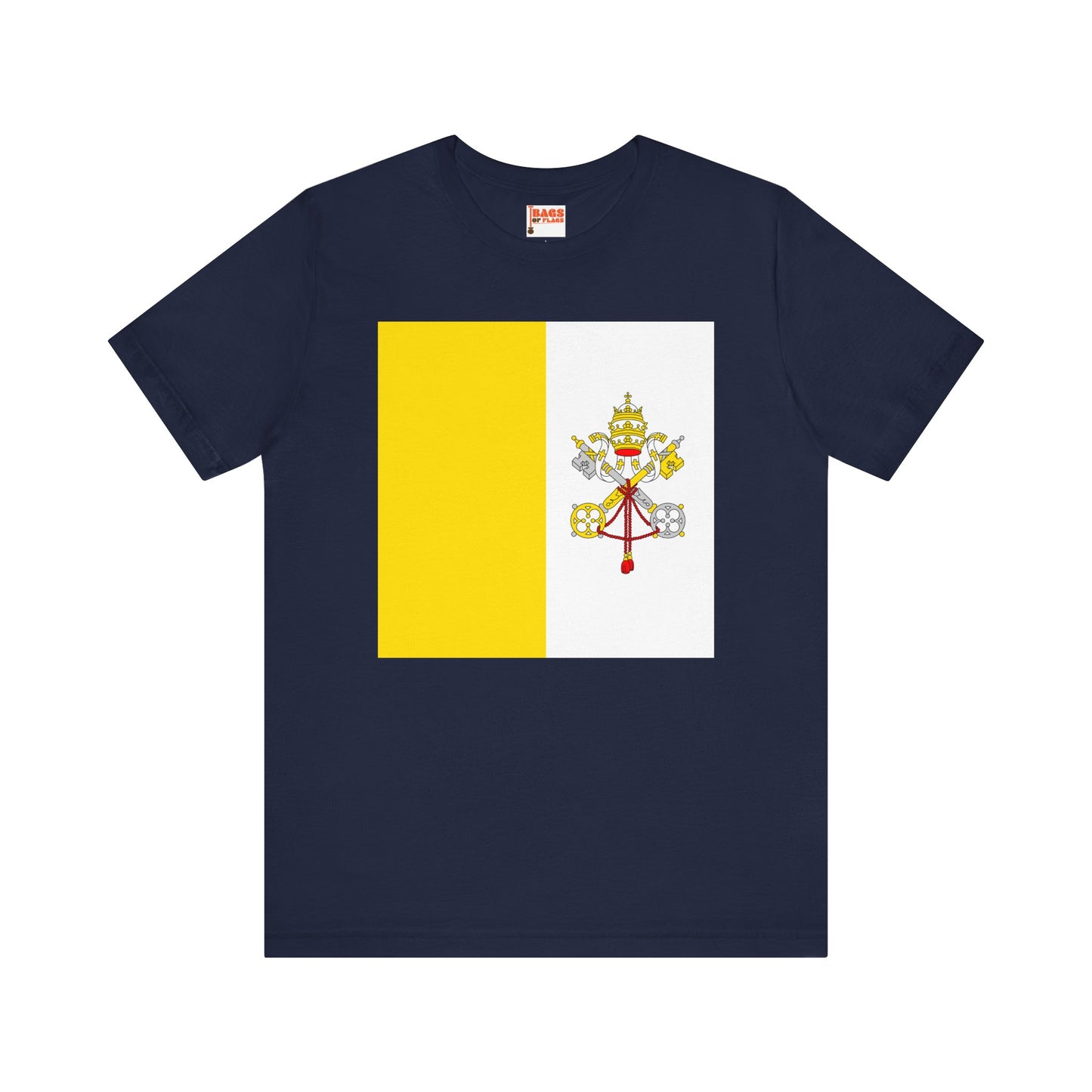 Vatican City Flag on T-shirt