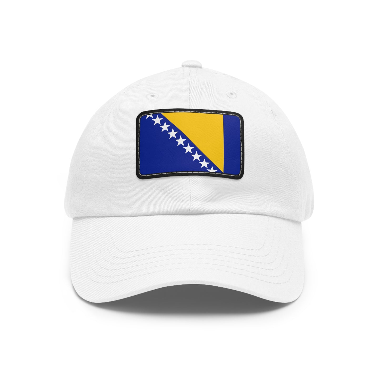 Bosnia and Herzegovina Leather Patch Hat