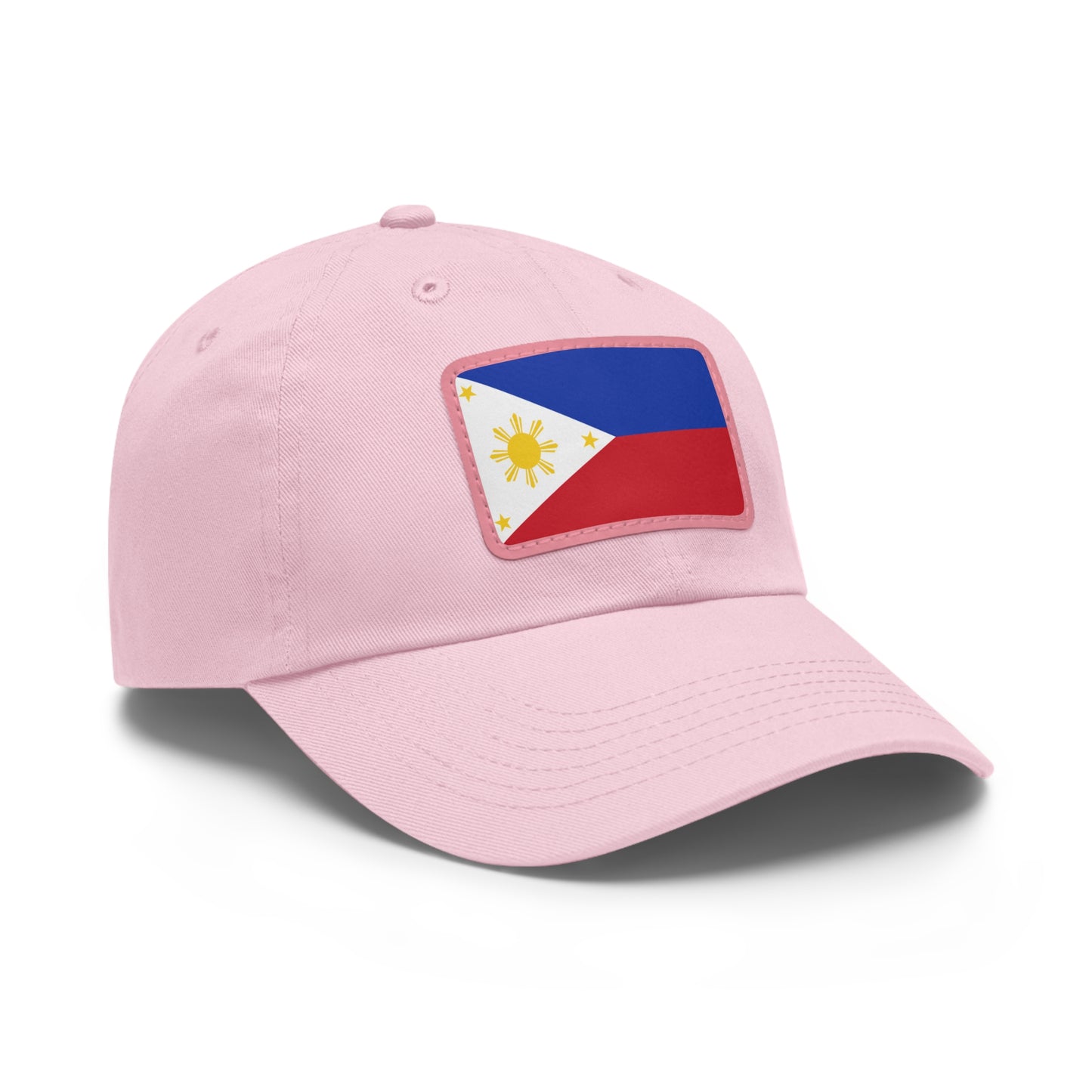 Philippines Leather Patch Hat