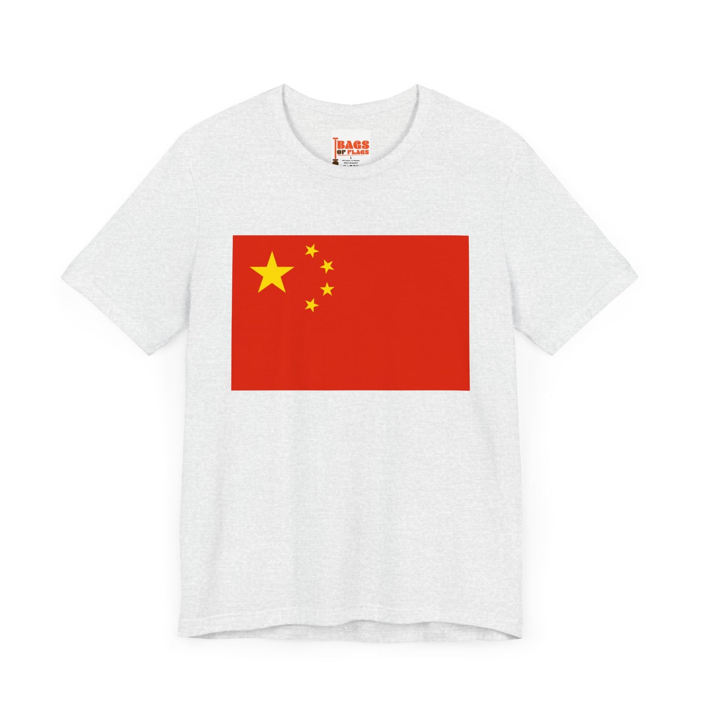 China Flag on T-shirt