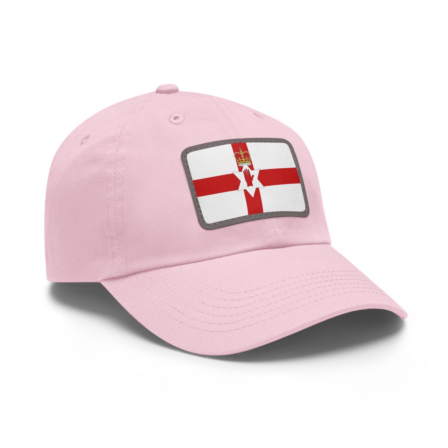 Northern Ireland Leather Patch Hat