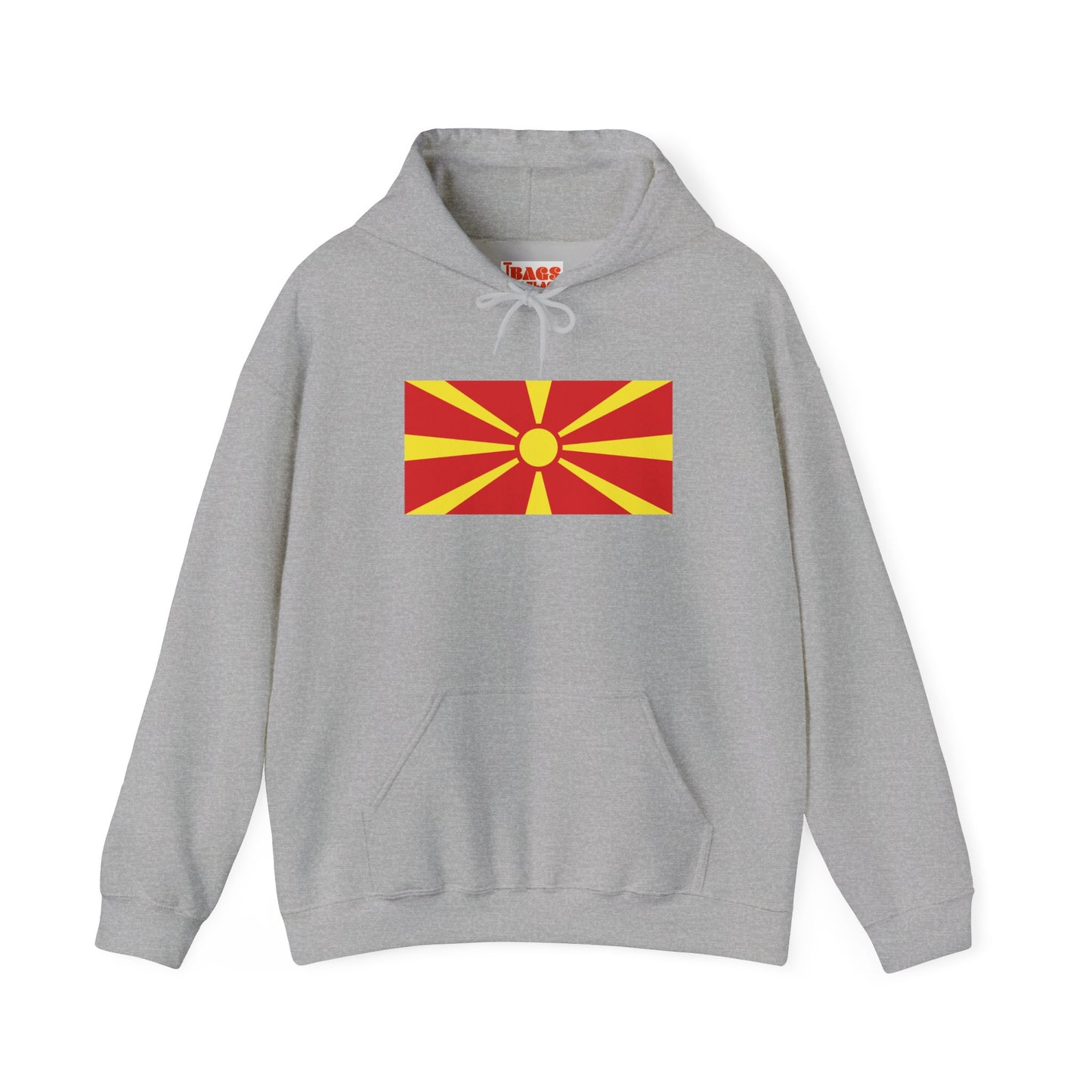 North Macedonia Flag Hoodies