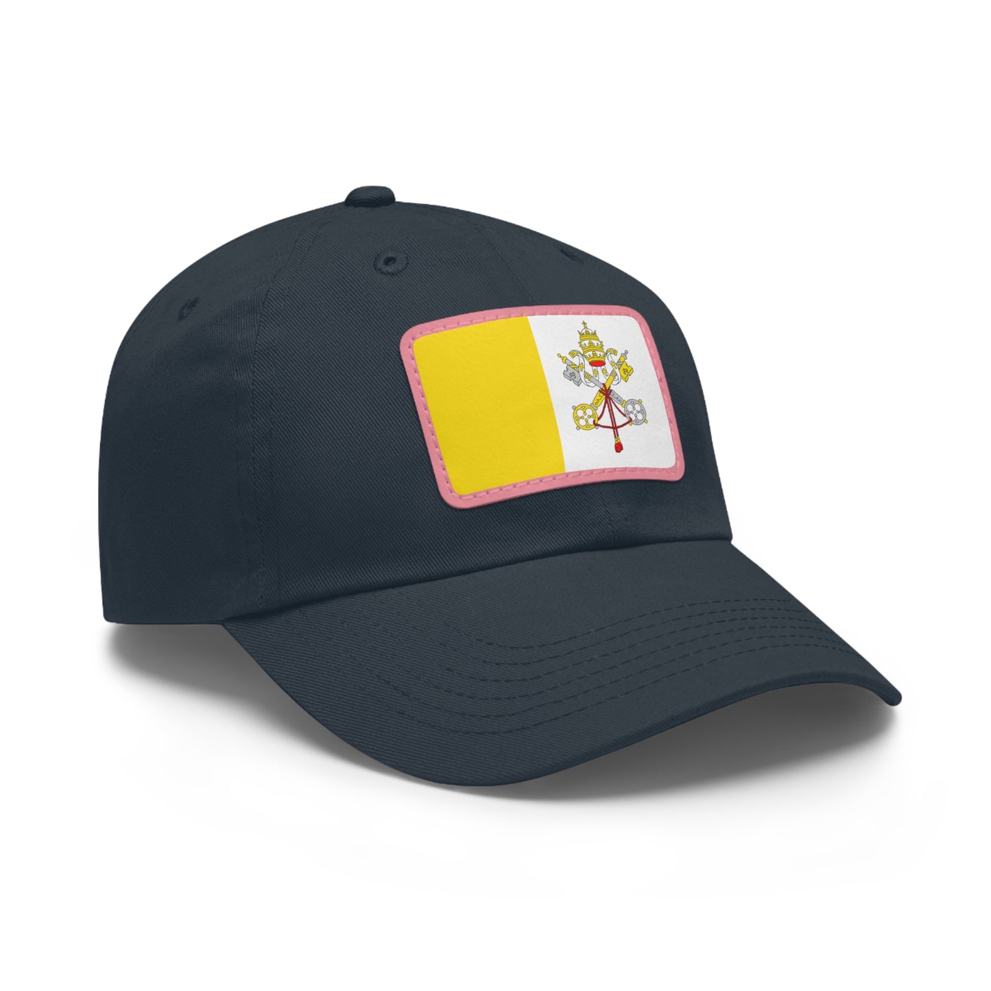 Vatican City Leather Patch Hat