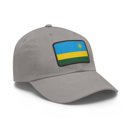 Rwanda Leather Patch Hat