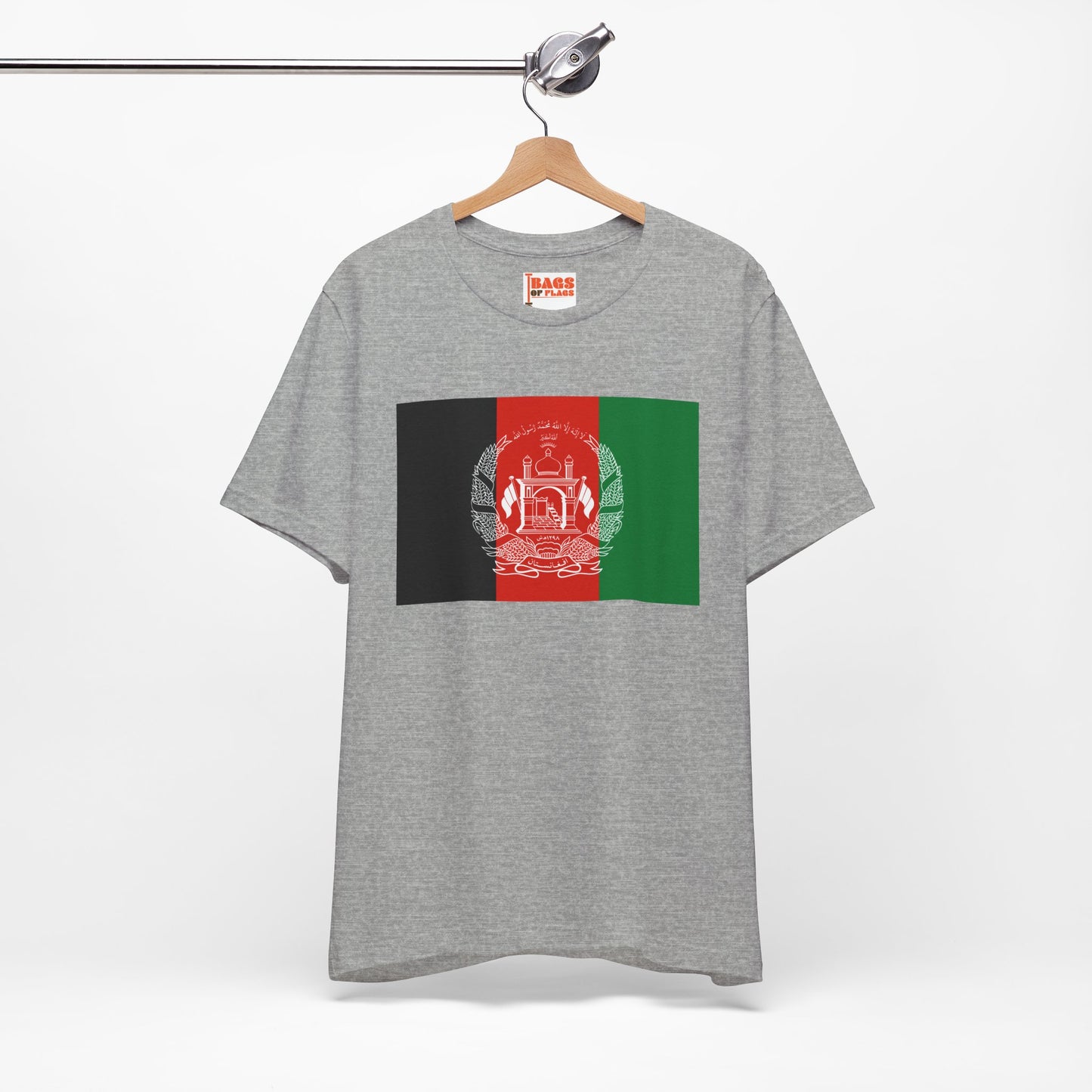 Afghanistan Flag on T-shirt