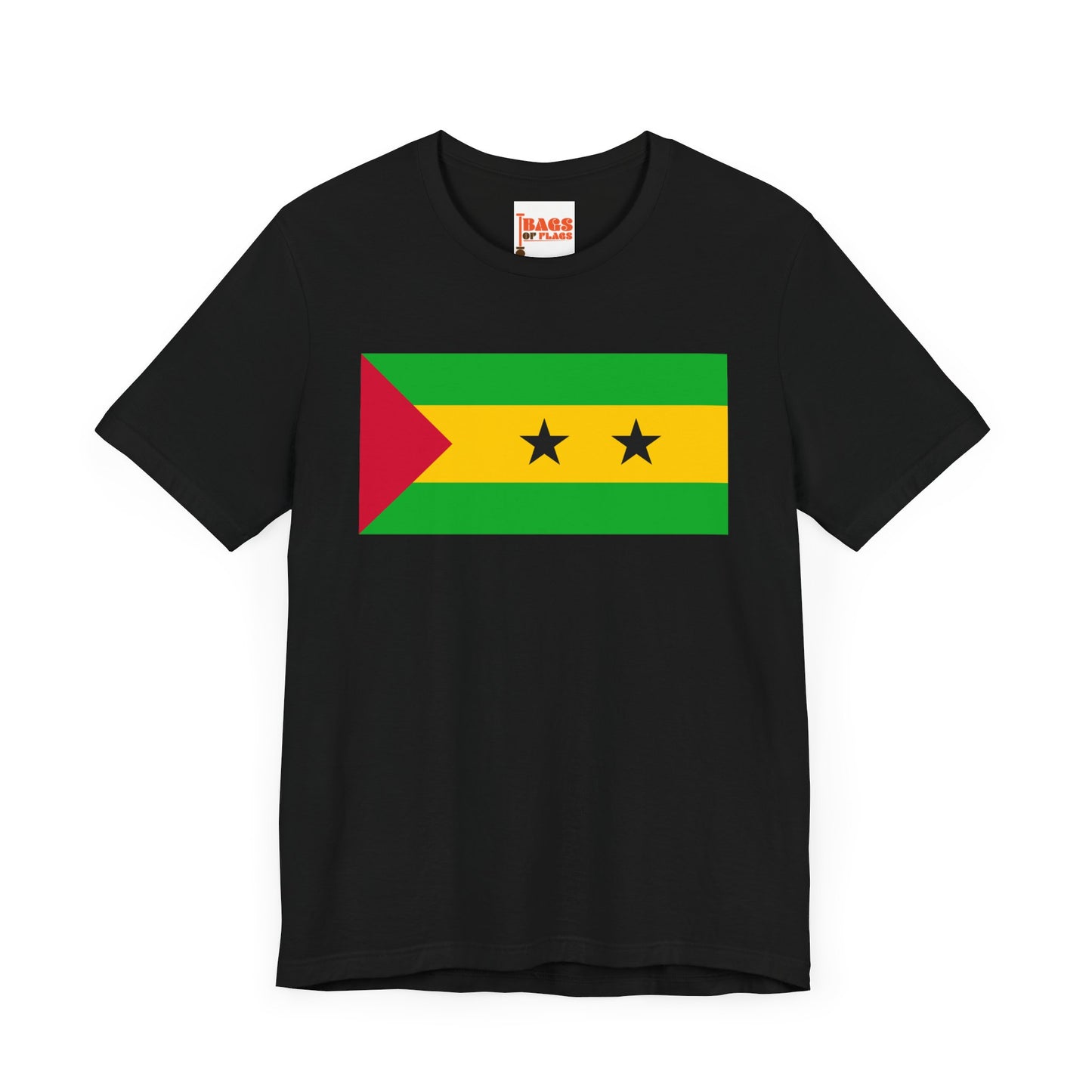 Sao Tome and Principe Flag on T-shirt