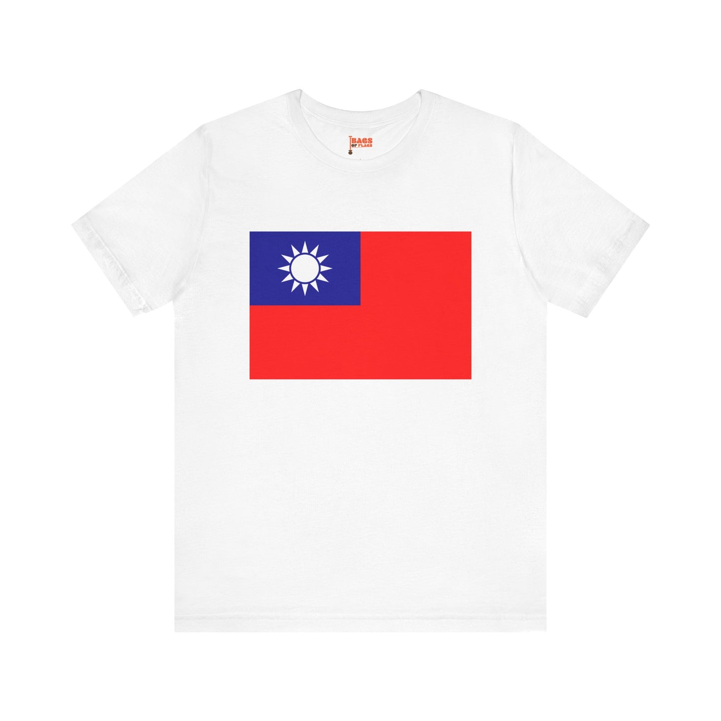 Taiwan Flag on T-shirt