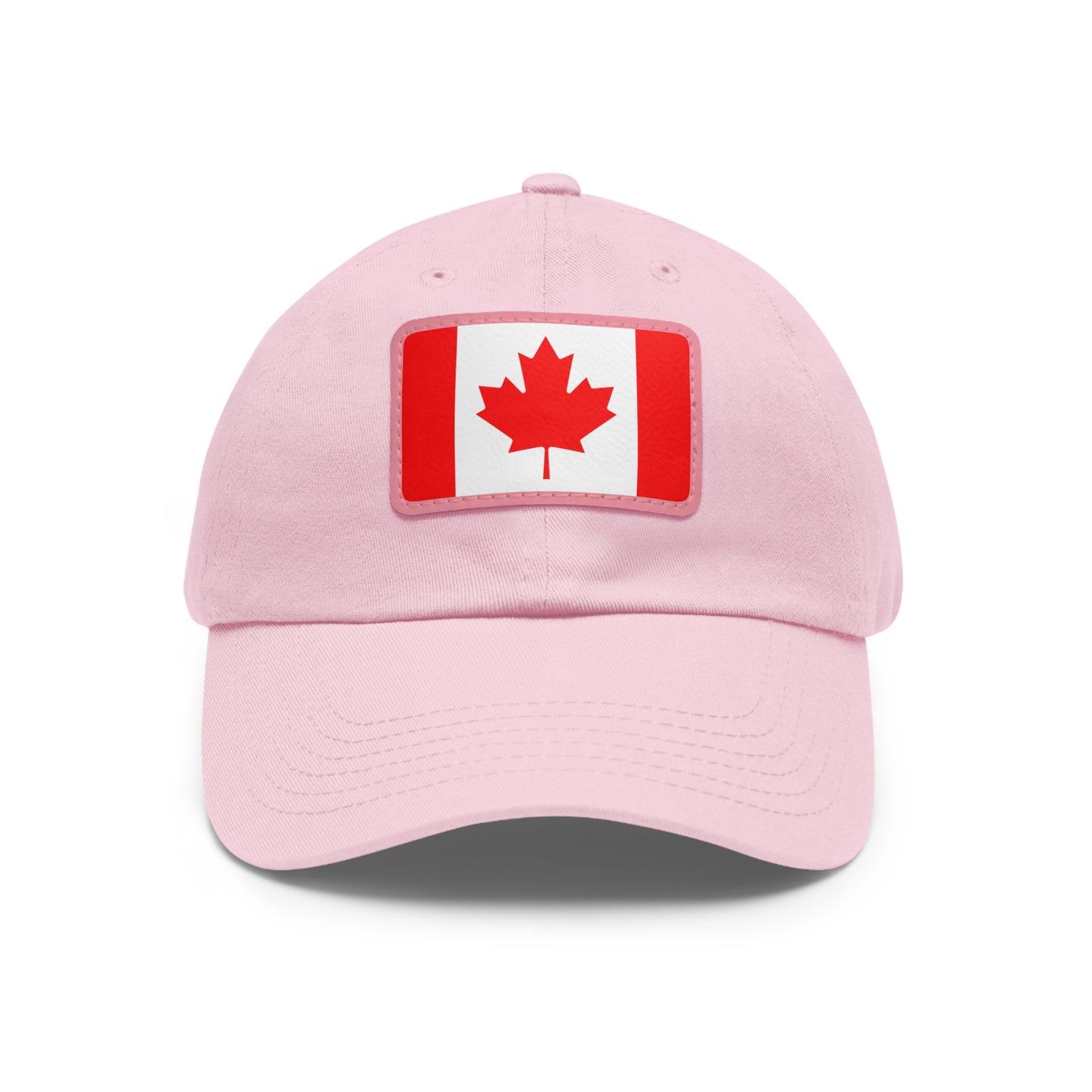 Canada Leather Patch Hat