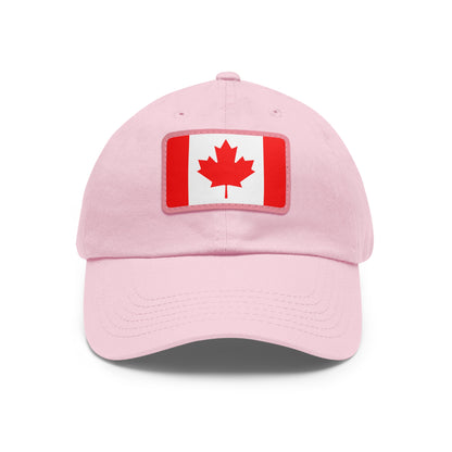 Canada Leather Patch Hat