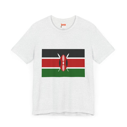 Kenya Flag on T-shirt