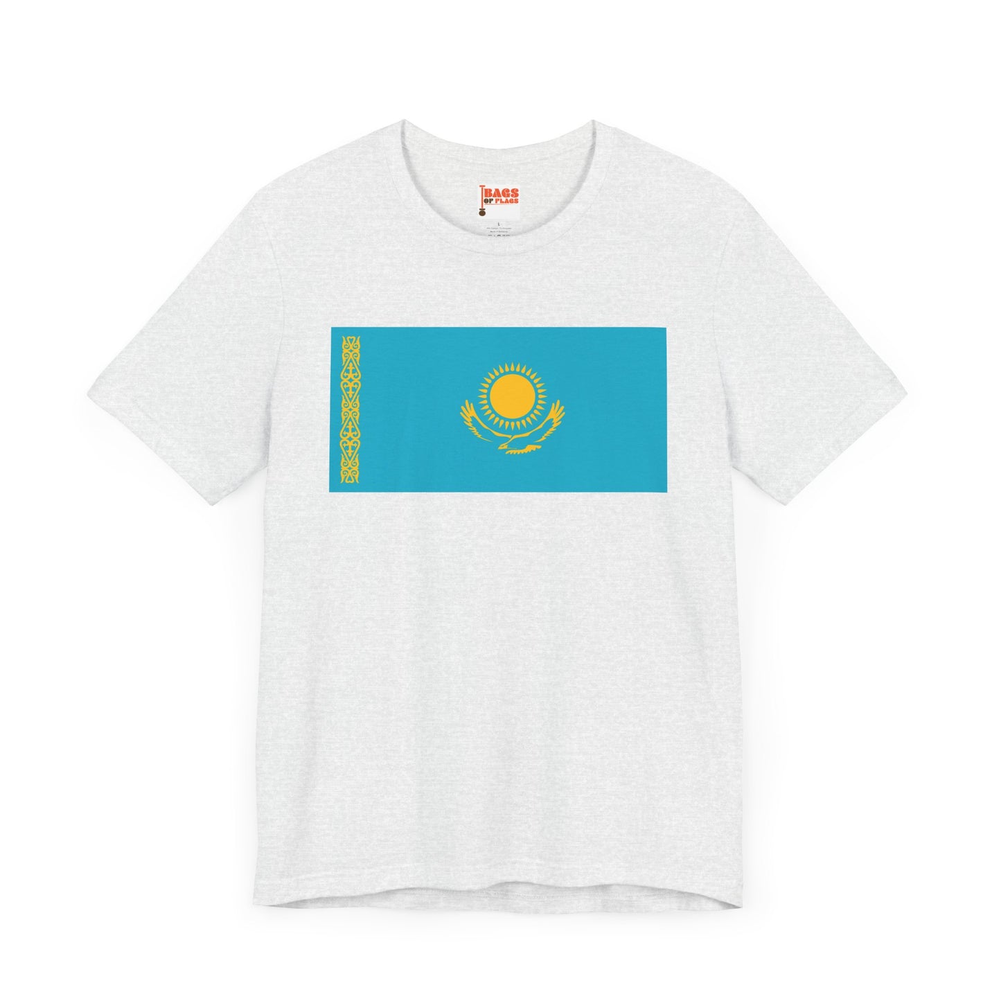 Kazakhstan Flag on T-shirt
