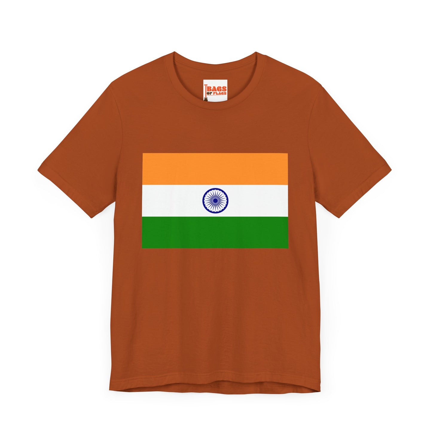 India Flag on T-shirt