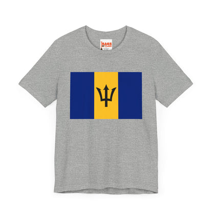 Barbados Flag on T-shirt