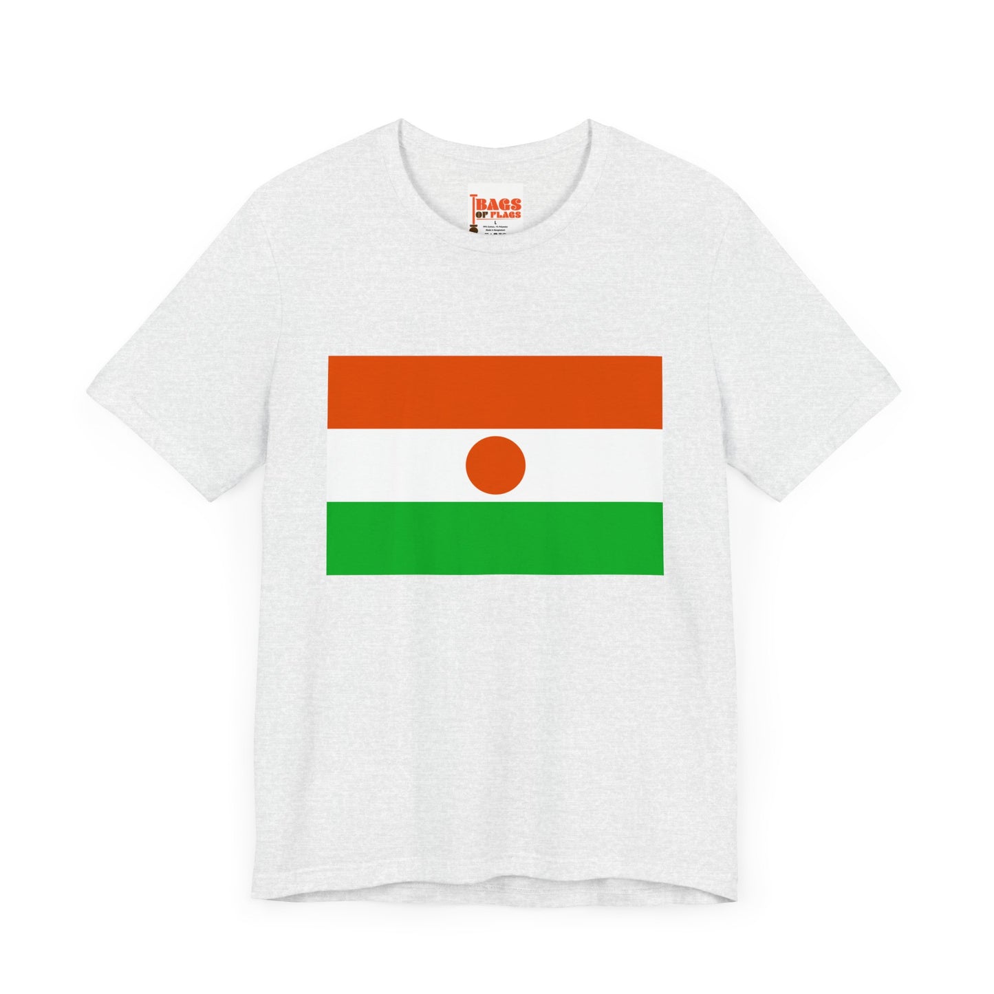 Niger Flag on T-shirt