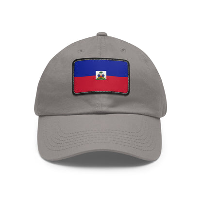 Haiti Leather Patch Hat