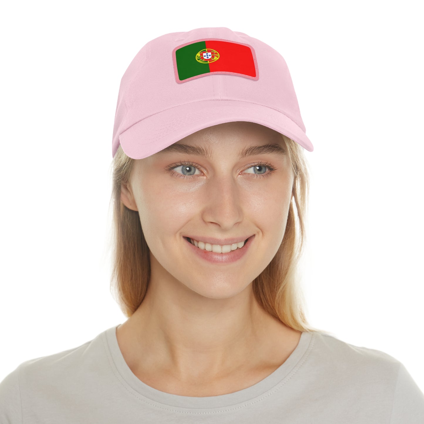 Portugal Leather Patch Hat