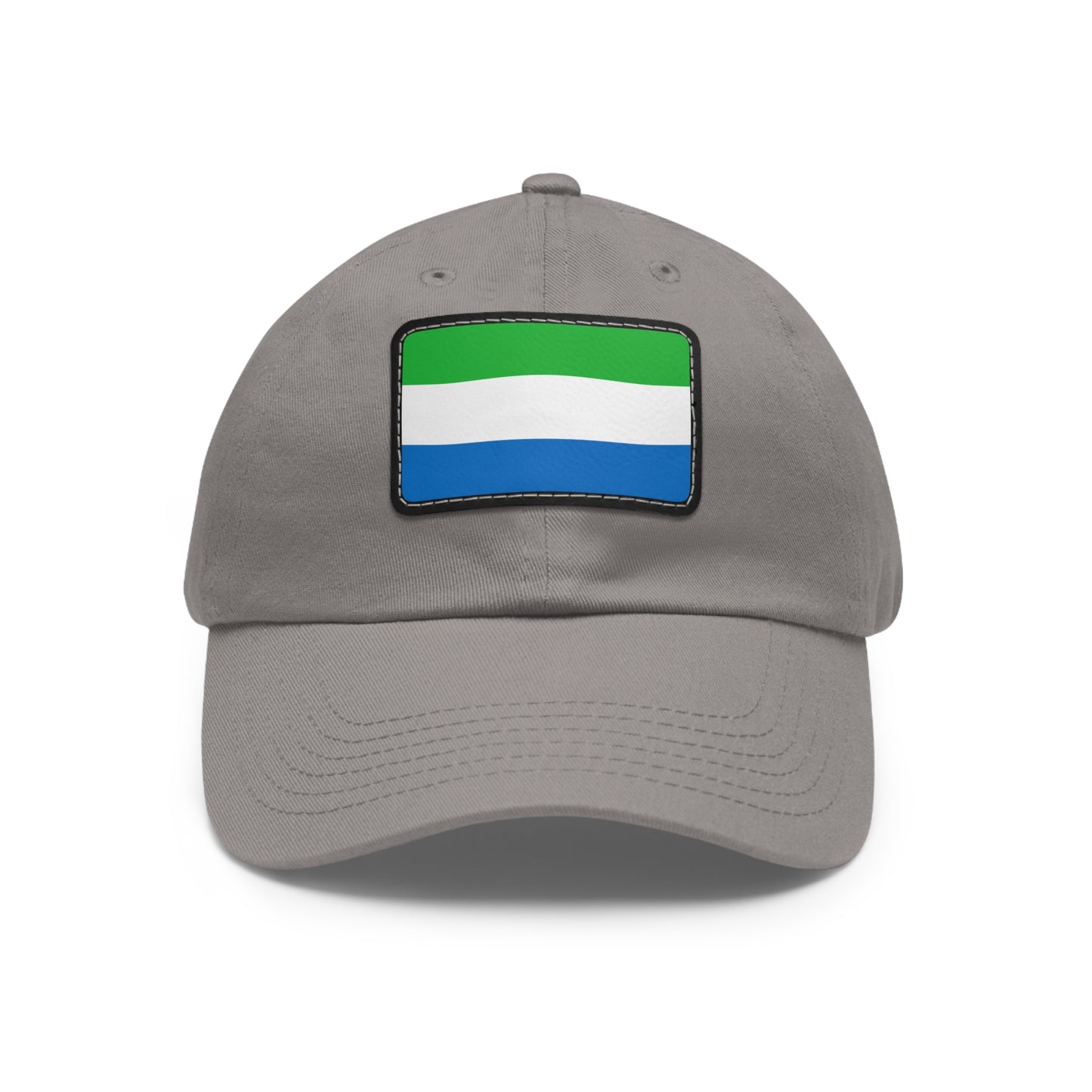 Sierra Leone Leather Patch Hat