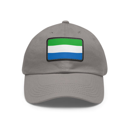 Sierra Leone Leather Patch Hat