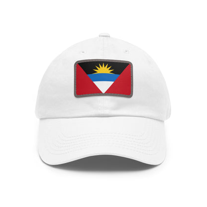 Antigua and Barbuda Leather Patch Hat