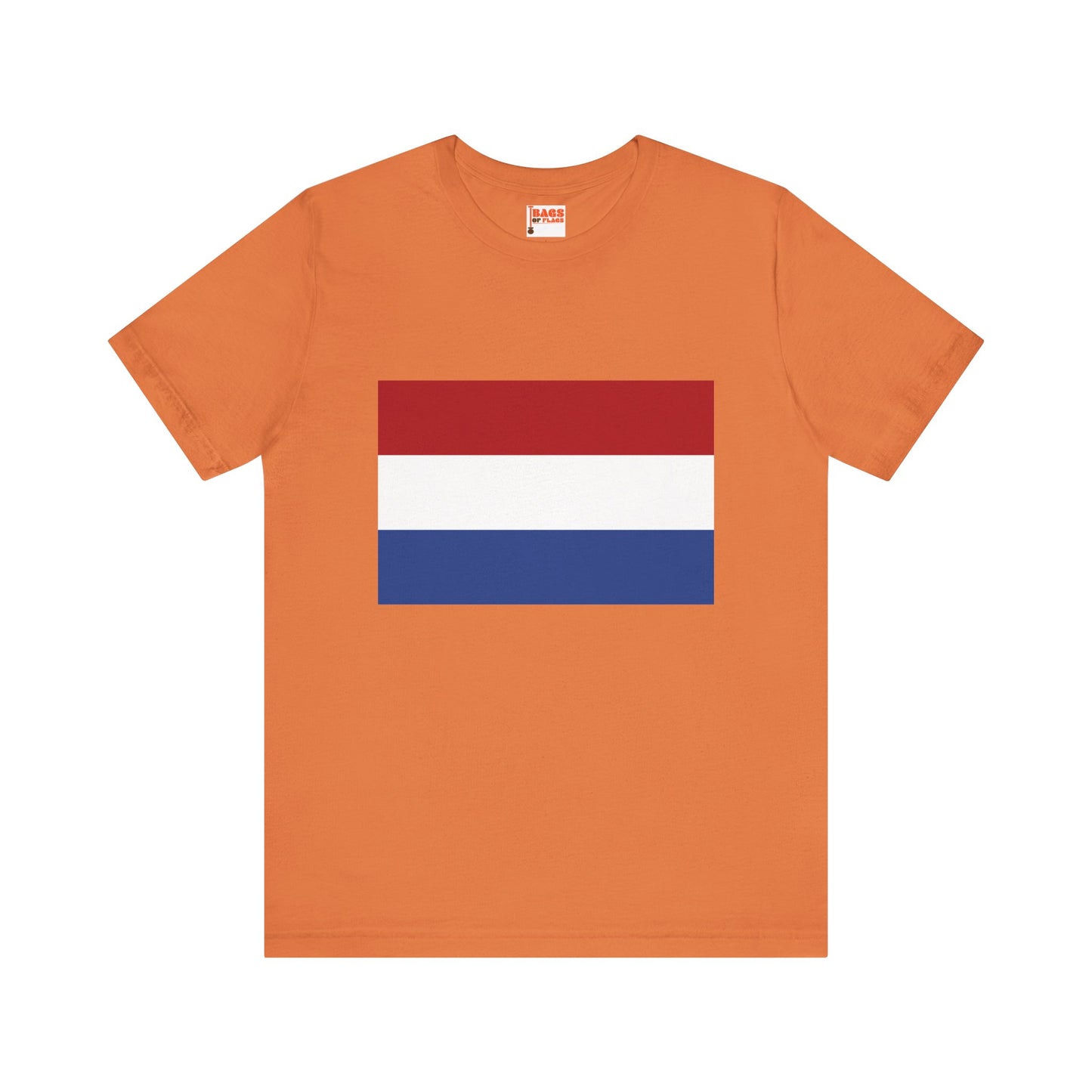 Netherlands Flag on T-shirt