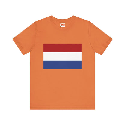 Netherlands Flag on T-shirt
