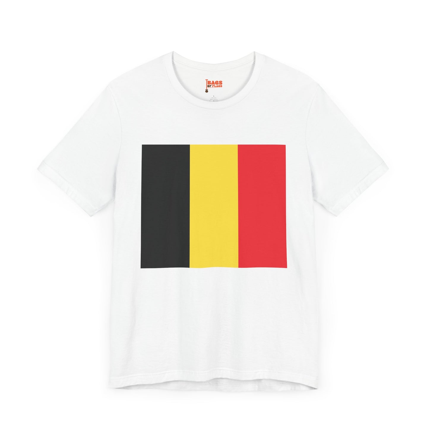 Belgium Flag on T-shirt