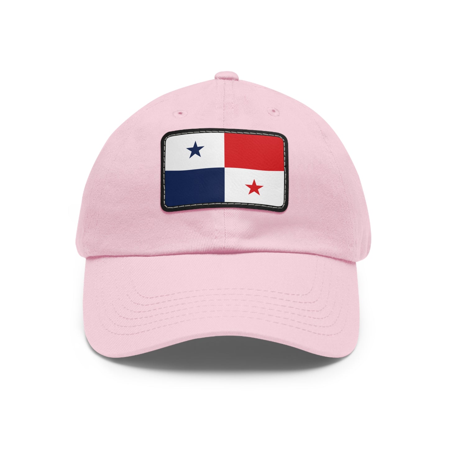 Panama Leather Patch Hat