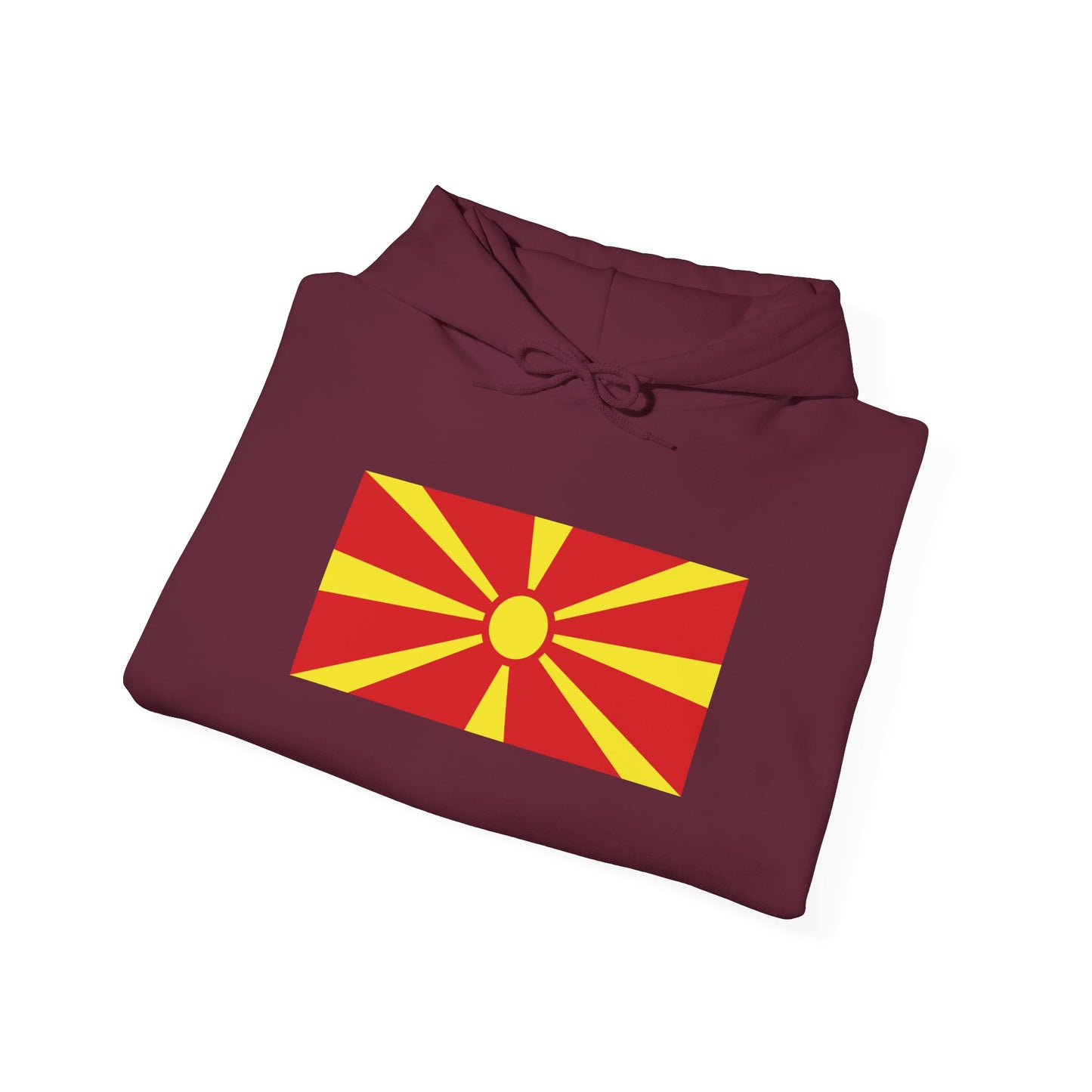 North Macedonia Flag Hoodies