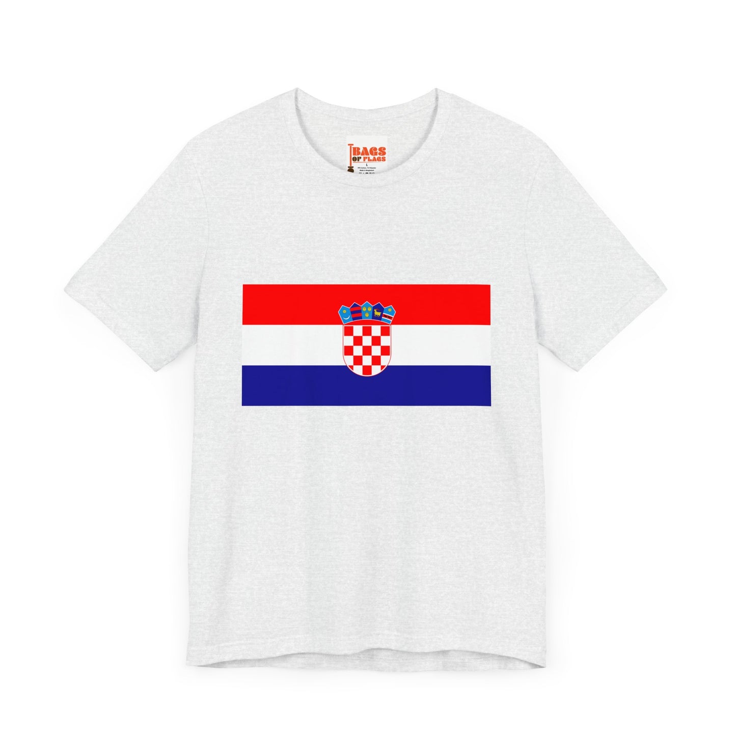 Croatia Flag on T-shirt