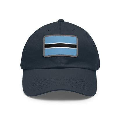 Botswana Leather Patch Hat
