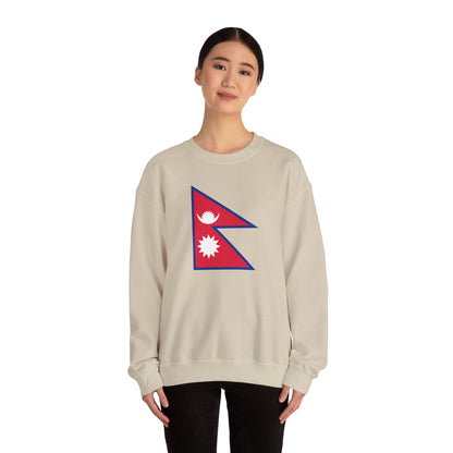 Nepal Flag Sweatshirt