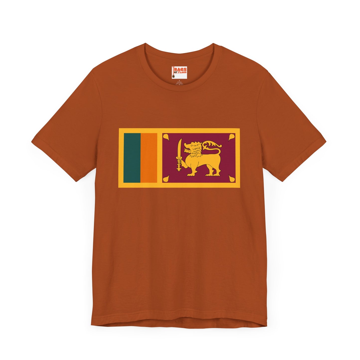 Sri Lanka Flag on T-shirt