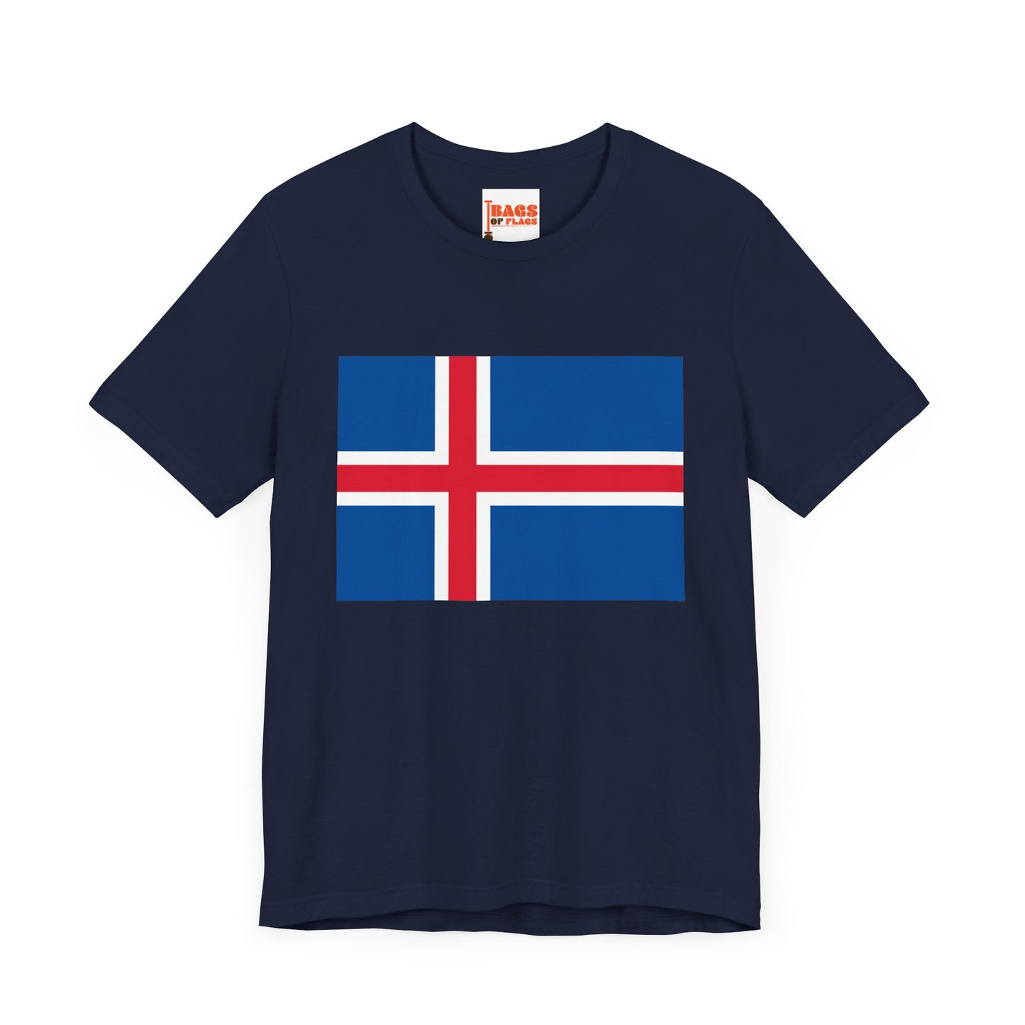 Iceland Flag on T-shirt