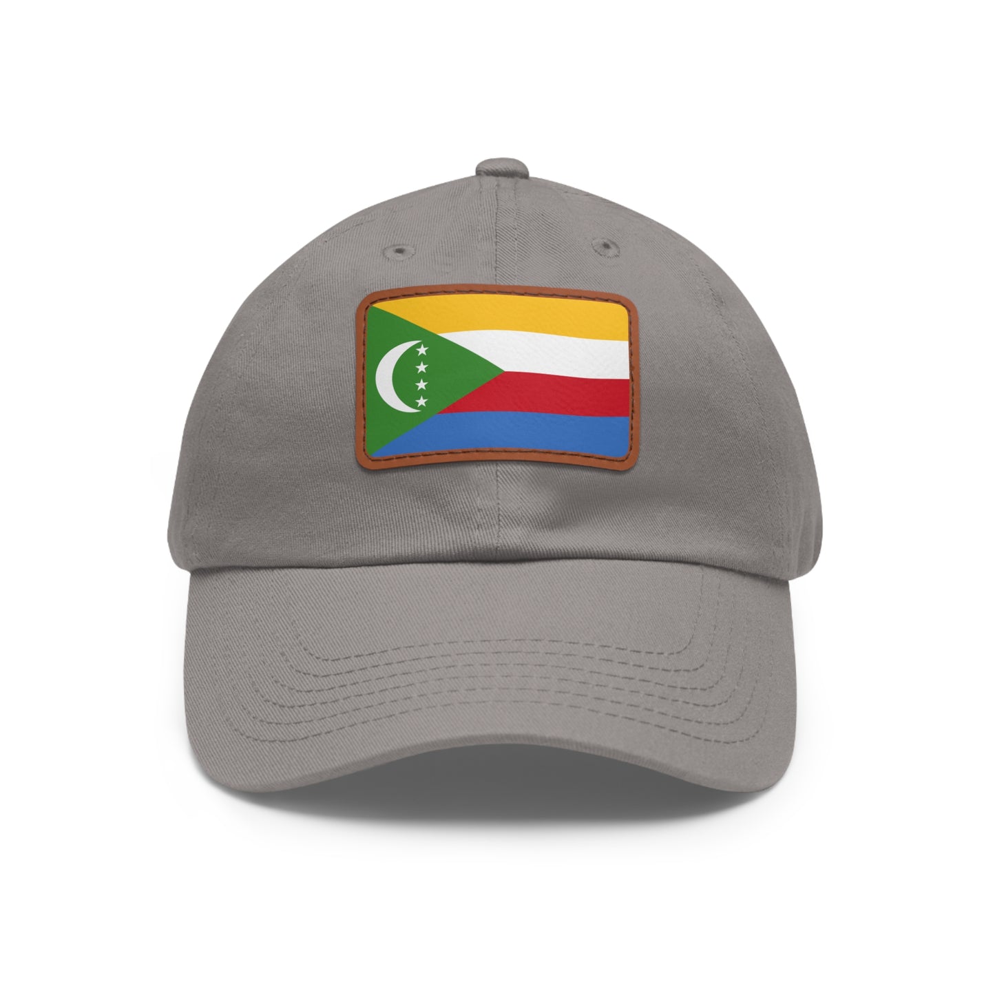Comoros Leather Patch Hat
