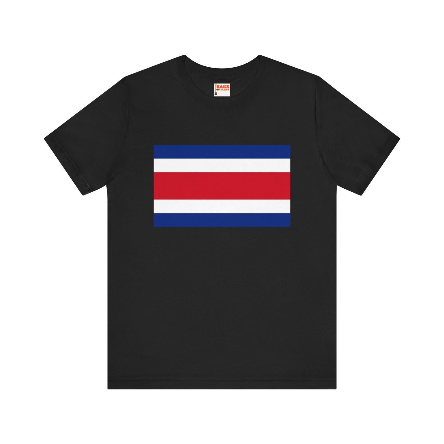 Costa Rica Flag on T-shirt