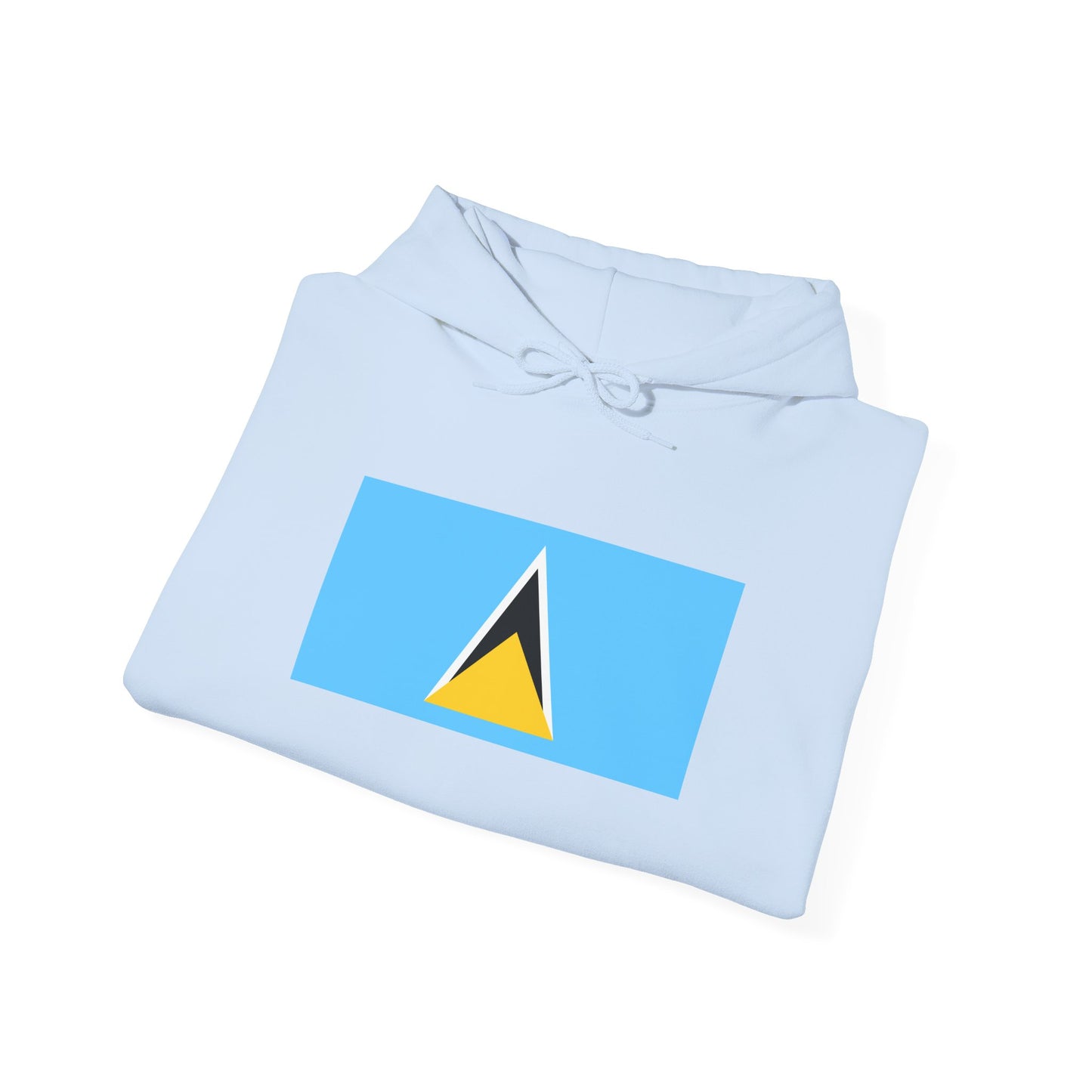 Saint Lucia Flag Hoodies