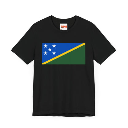 Solomon Islands Flag on T-shirt